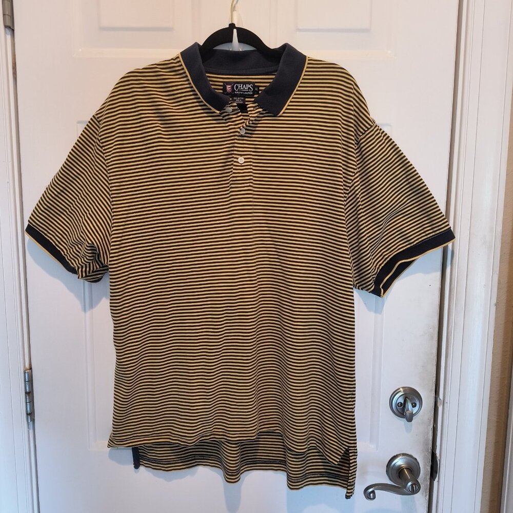 CHAPS Ralph Lauren Men's Short Sleeve Golf Polo Shirt XL